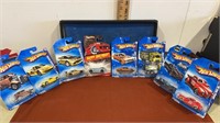 8 Miscellaneous lot of New Hot wheels on card