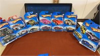 8 lot of miscellaneous New Hot wheels on card