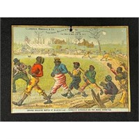 Circa 1890 Blackville Baseball Trade Card