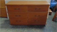 6 Drawer Maple Dresser