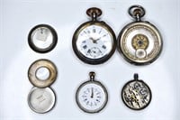 Antique 800 Silver Pocket Watches