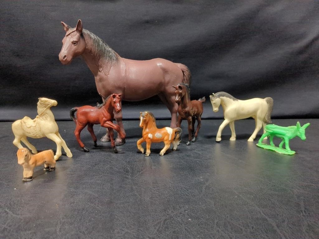 Horse figurines