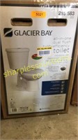 Glacier Bay dual flush toilet