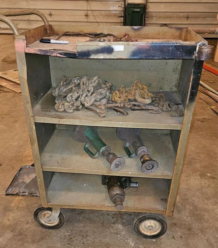 Rolling Cart With Tools