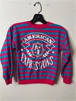 Vintage Striped American Expressions Top