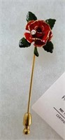 Stick pen Lovers Rose with 1.5 Point Diamond