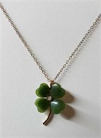 Diamond Shamrock necklace from Franklin Mint