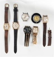 7 Vintage Watches--Waltham & Elgin