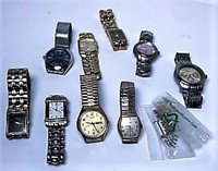 Assortment of Nine Men's Watches