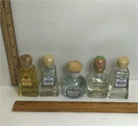 5 Mini Liquor Bottles *Tequila Reserva