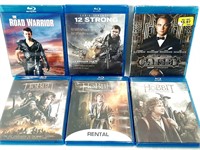 36 films Blu-Ray divers