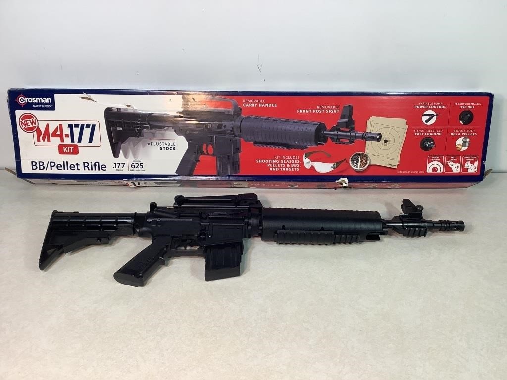 CROSMAN M77, BB/Pellet, Rifle, Pump W/Box