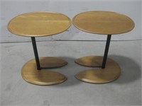 Two 15"x 18"x 21" Eclipse Tables