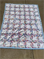 Blue Bordered Quilt