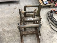 4 Steel Roller Feed Stands