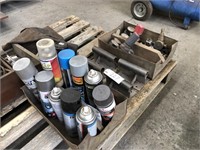 4 Steel Brackets, Gas Regulators, Can Spray Paint