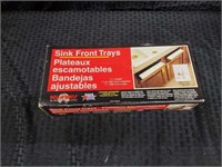 Trays for Sink Front with Box