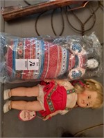 Avon 12" American heirloom doll, 11" Marlon