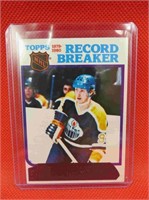 1980 Topps Wayne Gretzky Unscratched Hockey Card