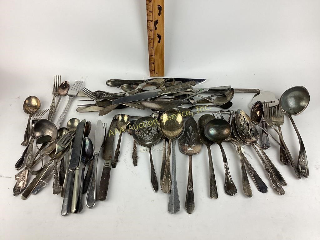 Silverplate flatware