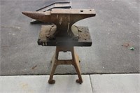 Anvil on stand