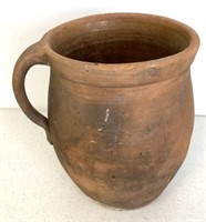 Redware Vessel with Handle