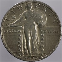 1930-S Standing Liberty Quarter 25C