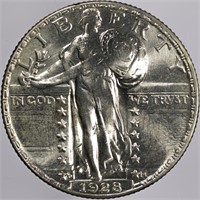 1928-D Standing Liberty Quarter 25C