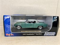 1953 Studebaker Starliner 1/18 scale DC replica