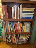 Dining Room Items - includes - Books & Shelf,