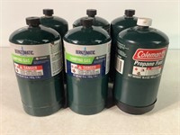 6 Propane Canisters, 16oz Each