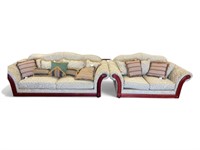 Bordeaux Love Seat and Sofa