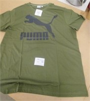 Puma Archive Logo/Black Puma Tee Print Size XXL