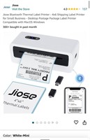 Jiose Bluetooth Thermal Label Printer