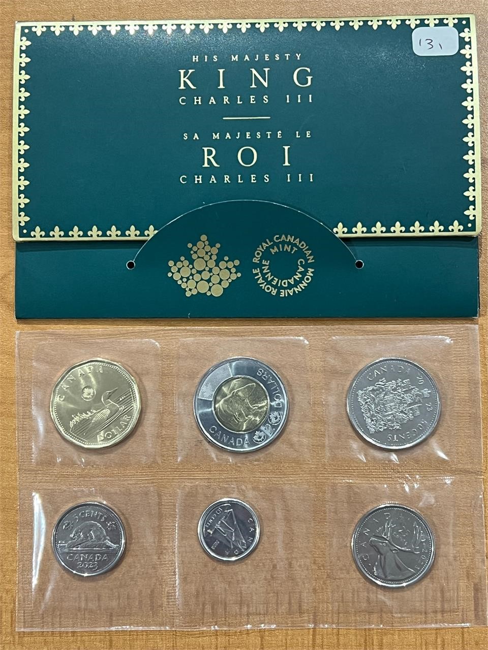 2023 Cdn King Charles III UNC Coin Set