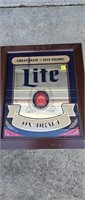 Miller Lite Mirrored Wall Hanging