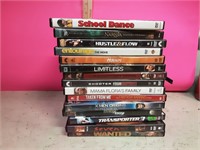 15 dvds