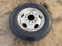 8R19.5 Tire and Rim