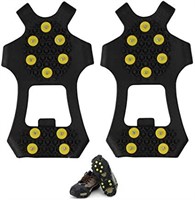 Men Women Children 10-Studs Anti Slip Ice Snow