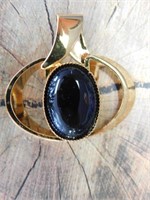 OBSIDIAN PENDANT ROCK STONE LAPIDARY SPECIMEN