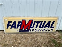 FarMutual Insurance Plastic Sign