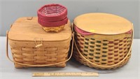 Longaberger Baskets Lot Collection