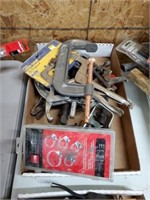 FLAT OF VISE GRIPS, PULLERS, C-CLAMPS, ETC.
