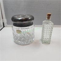 Clear Glass Jar & Bottle