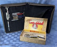 Advertising pens and case