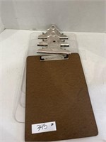 Wooden and Plastic Clipboards