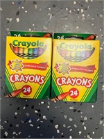 2 packs of crayons