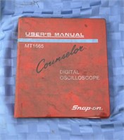 MT 1665 Snap On users manual
