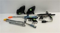 Paintball gun pieces and parts lot. Orion, spyder