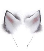 Anbiliwobo Fox Tail Clip Cat Ears Wolf Paws